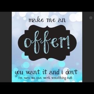 Make Me An Offer Don’t be Shy